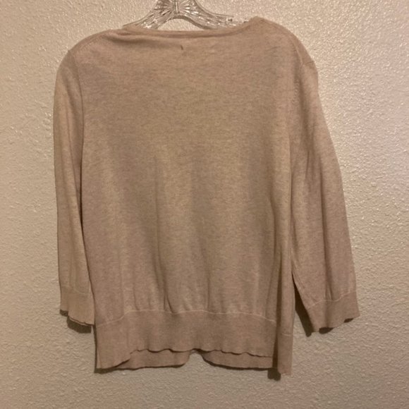 Old Navy women's  XL cardigan sweater with sequin beaded designs - Picture 3 of 6